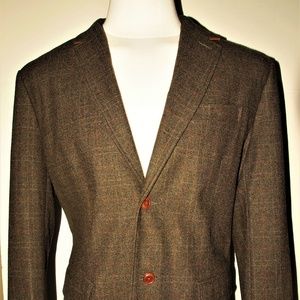 Tommy Hilfiger men's wool blend blazer size large